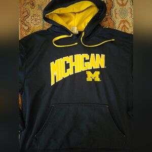 Michigan hoodie, adult size xl